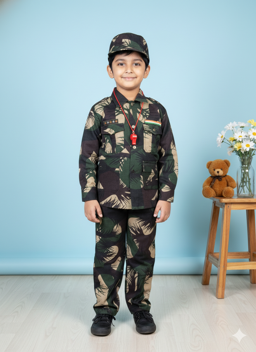 Veer Bal Army Costume set