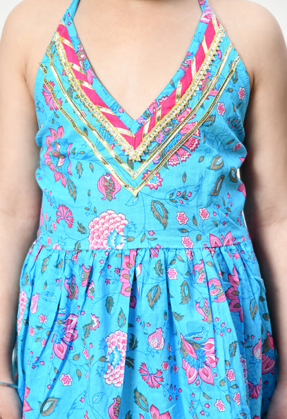 Blue Belle Kurti Set