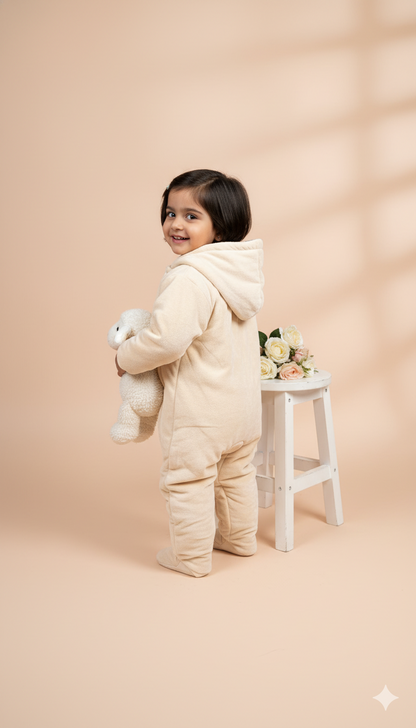 Little Star Snuggle Suit – Brown