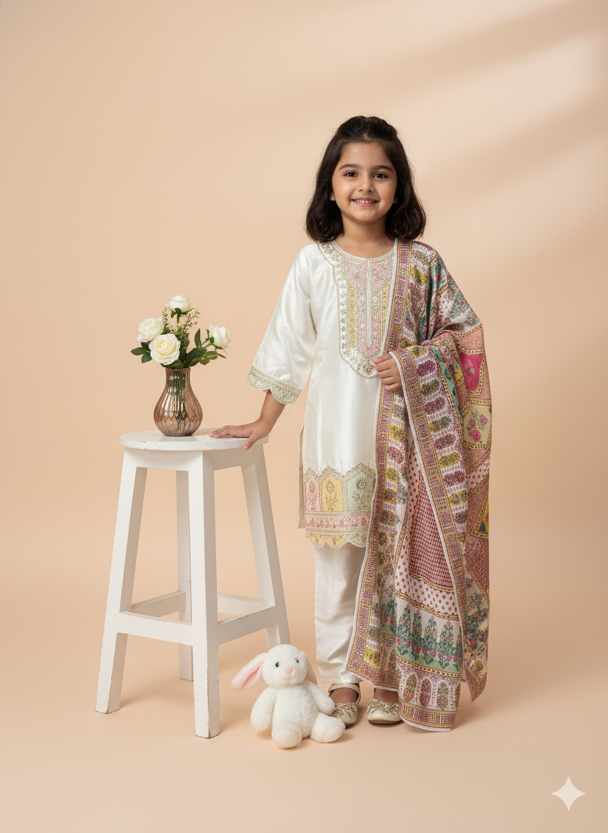 Pearl Elegance Kurti Set