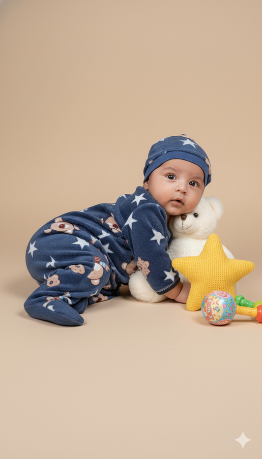 SnuggleStar Teddy Winter Wear Set