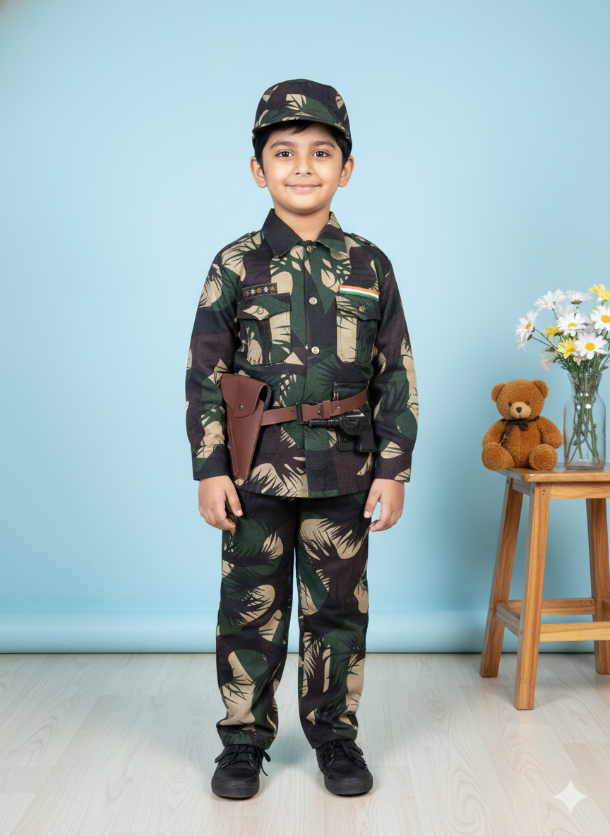 Veer Bal Army Costume set