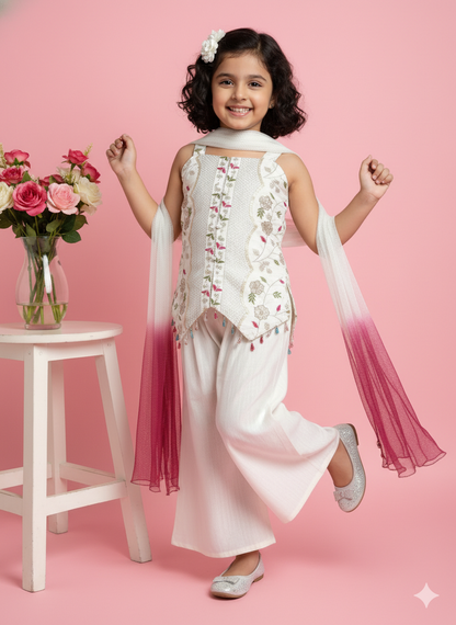 Zeenat Pearl Ethnic Co-ord set